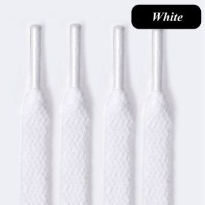 1Pair 36colors Flats Shoelaces Classic Shoe Laces Off Sneaker White Sports Men Women Children Shoelace Casual Shoe Strings