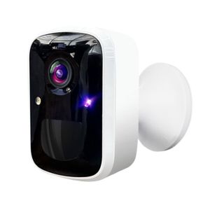 Wireless Charging Solar Powered Battery Camera Indoor Outdoor Home Surveillance Mobile Remote Photography Door Monitoring