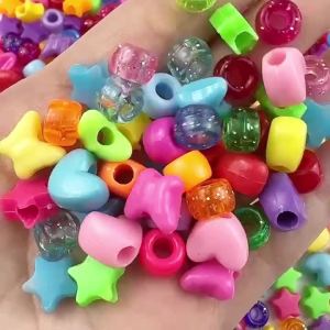 9/10/11.5mm Many Styles Large Hole Beads Spacers Loose For DIY Jewelry Making Handmade Findings Bracelets Necklaces Accessories