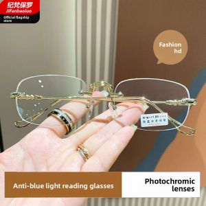 Smart Photochromic Anti-Blue Light Reading Glasses