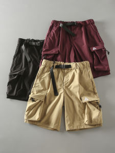 Quần Short Ống Đứng Thường Ngày Mùa Hè Phong Cách Mỹ Cho Nam Quần Dài Năm Điểm Quần Dài Vừa Vặn Thoải Mái Thoáng Khí