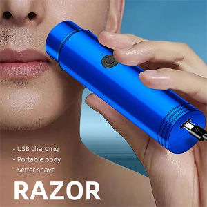 Mini Electric Razor For Men Women USB Rechargeable Portable Pocket Shaver Beard Body Trimmers Shavers Travel Must Have