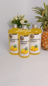 ELANOVA CUKA NANAS 1000 ML ORIGINAL WITH MOTHER / CUKA NANAS ORGANIK MURNI TANPA CAMPURAN / PINEAPPLE CIDER VINEGAR WITH MOTHER / CUKA NANAS UNTUK KESEHATAN/MINUMAN KESEHATAN ASLI / CUKA NANAS ORIGINAL 100% MURNI ASLI / CUKA NANAS