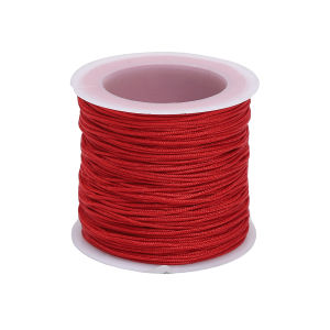 0.8mm 50meter Nylon Cord Thread Chinese Knot Cord Bracelet Braided String Tassels Beading Thread DIY Jewelry Making