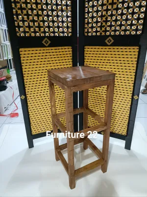 Kursi Cafe Kayu Minimalis Kursi Bar Kursi Bangku bakso