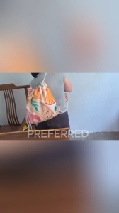 PREFERRED 1pc 70*140CM 2-in-1 Foldable Beach Towel Preferred Printed Bath Towels Foldable Storage Bag
