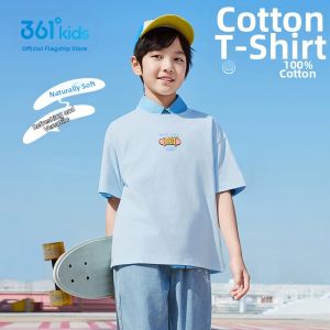 361° | Short Sleeve Cotton Breathable T-Shirt for Children