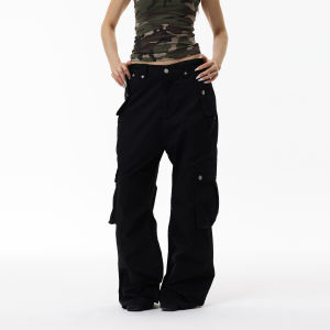 WLNEXT | American Street Design White Paratrooper Work Pants
