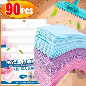 90//60/30Pcs Floor Cleaner Cleaning Tablets Sheet Mopping The Floor Wiping Wooden Floor Tiles Cleaner Laminate Household Hygiene
