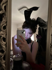 Mặt Nạ Thỏ Halloween Phụ Kiện Tóc Nữ Phong Cách Hàn Quốc Mới Ra Mắt Đồng Phục Nhân Vật Hoạt Hình Phụ Kiện Tóc