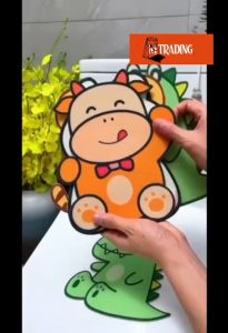 Toilet Deodorizer Freshener Sticker/Pelekat Comel Haiwan Penyegar Tandas