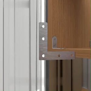 BF-C1190 Siku Rak Plat Siku L Besi Stainless Bracket Siku Penyangga Rak Dinding Siku L Siku Ambalan