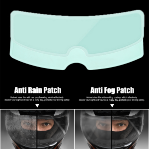 Universal Helmet Film Anti Fog Rainproof Filmes Motorcycle Helmets Protector Sticker Rain for Safe Driving
