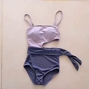 ชุดว่ายน้ำ ชุดว่ายน้ำผู้หญิง ชุดว่ายน้ำวันพีช สไตล์ซัมเมอร์ มาพร้อมโบว์ 🥳🥳