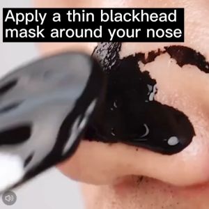 Instantly Shrink Pores & Remove Blackheads: The 120g Bamboo Charcoal Black Mask