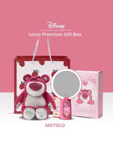 MANTUOLUO | Girlfriend Gift Set Strawberry Bear Disney Theme Mirror