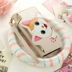 szhaiyu | For Xiaomi Redmi Note 15 Pro Plus 5G Wrist Strap Zipper Leather Wallet Case Redmi Note 15 Pro 4G Case Note 15 Pro+ Luxury Cover