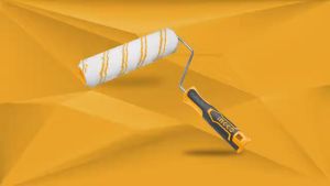 Kuas Roll Refill Exterior 10" INGCO HRC0925522 Isi Bulu Cat Tembok