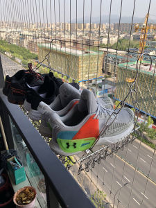 Giá Treo Quần Áo Bằng Thép Không Gỉ Đa Năng Giá Treo Giày Giá Treo Tất Giá Treo Quần Áo Giá Treo Đồ Dùng Để Giặt Và Bảo Quản