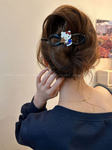Sweet Cute Cartoon Cat Hair Clip Twist Clip Female Model Simple Design Fresh out Original Design Hair Accessories for Women