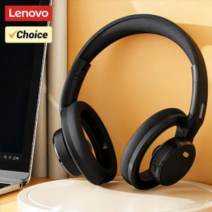 Lenovo | Choice Lenovo Gaming Headset Wireless Bluetooth 6.0 Earphones Foldable Sport Over Ear Headphone with HD Mic Gifts LS116