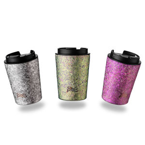 BINCOO Portable Titanium Coffee Cup Insulated Travel Water Bottle Small Portable Cup for Men And Women Pure Titanium Cup for Outdoors