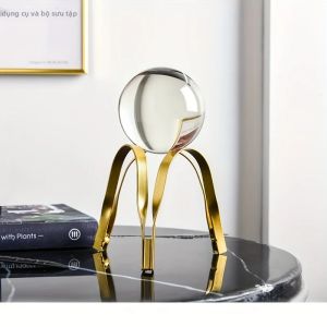 Đồ Trang Trí Nghệ Thuật Trừu Tượng Bằng Kim Loại Tối Giản Phong Cách Bắc Âu Cho Hiên Nhà Phòng Khách Tủ TV Bàn Làm Việc Văn Phòng - Trang Trí Nhà Cửa Sáng Tạo