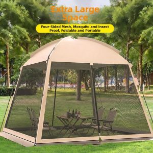 BEIANLANG | Quick Setup Dome Shield Tent Sunshade and Mosquito Net 2-in-1