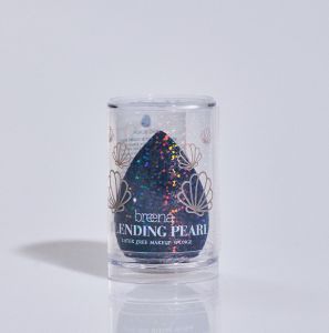 [Breena Beauty] Blending Pearl Makeup Sponge in Pro Black Soft And Bouncy Blending Makeup Tools