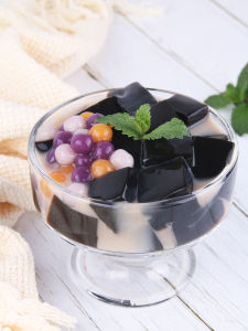 Commercial Grade Black Candy Jelly Powder Dessert Shop Specialties Tasteful Street Vendors Natural Herbal Supplement Food