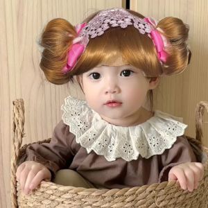 Bandana Bayi Wig Poni Lucu Import
