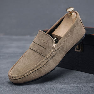 JIFANPAUL | Breathable Soft-soled Suede Leisure Shoes Moccasins