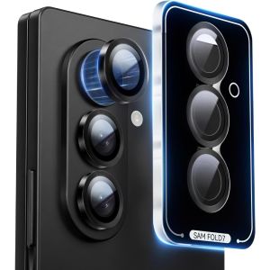 Ultra HD Glass Metal Camera Lens Ring Film For Samsung Galaxy Z Fold 8 Ultra 8 7 6 Impact Resistant Camera Lens Screen Protector