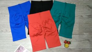 Quần Đùi Nữ Tập Gym Yoga Aerobic Thể Thao Chất Liệu Thun Dệt Co Dãn Thấm Hút Mồ Hôi Tốt Bin Sports Q122