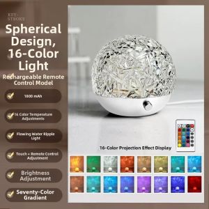 kufire | Ambient Sleeping Romantic Atmosphere Ripple Projection Night Light