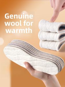 LINGMIAO | Winter Wool Insole Warmth Absorbent Breathable Soft Sole Comfortable