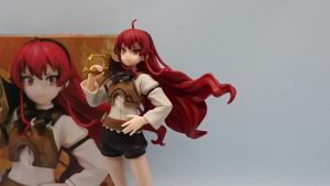 Bandai | 22CM Anime Eris Boreas Figure Toy Mushoku Tensei Action Figures Eris Greyrat Figure Model PVC Collectible Statue Decoration Doll