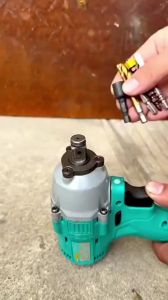 2in1 Power Impact Wrench Anvil Adapter Driver Converter Shaft Spindle Attachment 1/2 Square Socket To 1/4 Hex Electric Tool Part