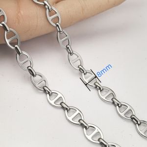 สร้อยข้อมือ DIY สร้อยคอ กระเป๋า โซ่เหล็กไนลอน สร้อยข้อมือสร้อยคอโซ่เหล็กไททาเนียม สร้างสรรค์ ไม่ซีดจาง