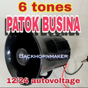 6 tone patok busina 12/24 autovoltage easy install