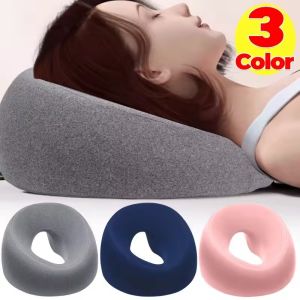 Polocat Comfort หมอนนวดลงที่โต๊ะหมอนหนุนหมอนตัวช่วยระบายอากาศโฟมจำรูปพนักพิงศีรษะตัวที่บ้านสำหรับร้านเสริมสวย