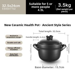 Supor | Heat-Resistant Ceramic Stew Pot