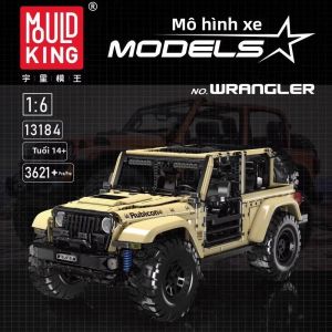 Mould King | Mô Hình Xe SUV Đồ Chơi Điều Khiển Từ Xa Cho Người Lớn Đã Lắp Ráp 1/6