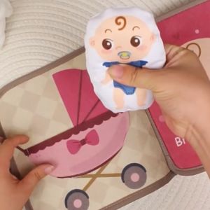 Payoe Buku Aktivitas Busy Book Velcro Quiet Book Bayi