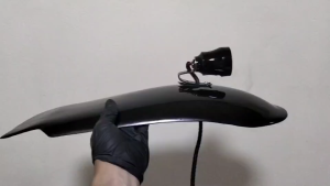 บังโคลนหลังแบบติดตั้งท้าย+LEDเหมาะสำหรับ triumph scrambler 1200x 2024-2025 1200xc 1200xe อุปกรณ์เสริมรถจักรยานยนต์2019 2025