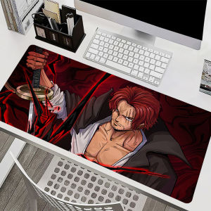 Bandai | Mouse Pad HD Print O-one P-piece Shanks Gamer Notebook Desk Mat Large Gaming Keyboard Pad Designed specifically Anime Mousepad