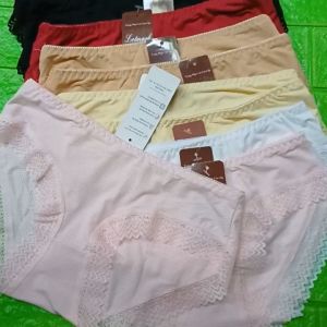 Set 5 Quần Lót Nữ Su Thông Hơi Phối Ren Mềm Mát Co Giãn MarketOnline 5866