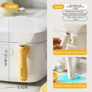 Food-Grade Standable Non-stick Electric Rice Cooker Dedicated Spoon