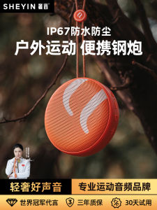 Portable Outdoor Waterproof Bluetooth Speaker High Sound Quality Mini Super Bass Cannon Luxury Sound D1 Wireless Audio Player