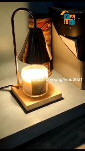 Aroma Candle Warmer Lamp Scented Candle Flameless Melting Lamp with Dimming and Safty Timer Switch